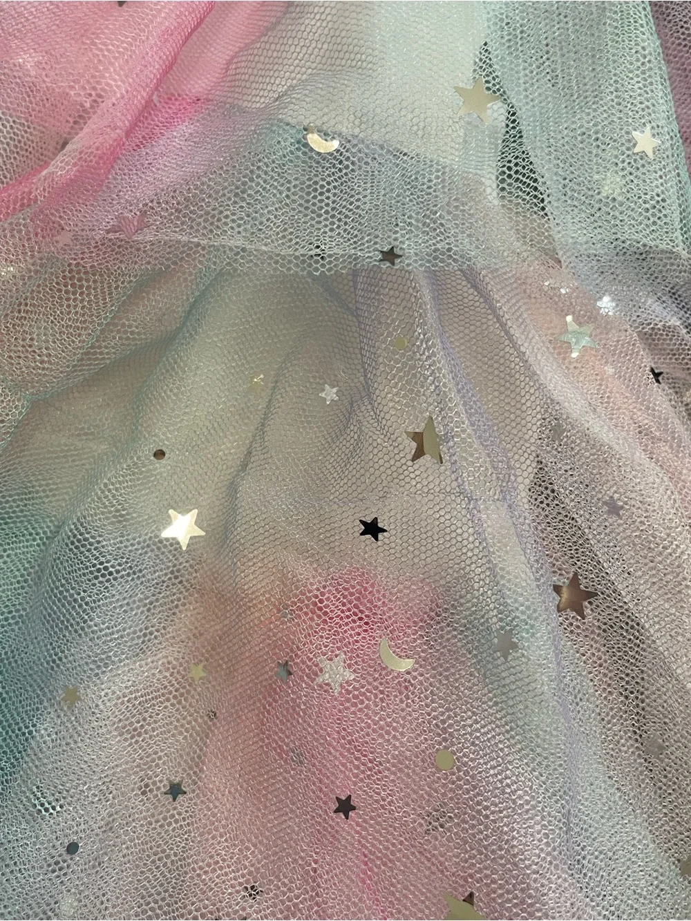 Lola + The Boys Sunset Stars Tulle Dress